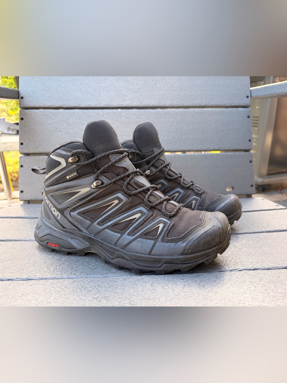 Salomon X Ultra 3 Mid GTX Gore-Tex Hiking Boots Mens size 7.5